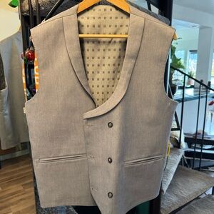 Classic Gray Men's Suit Vest